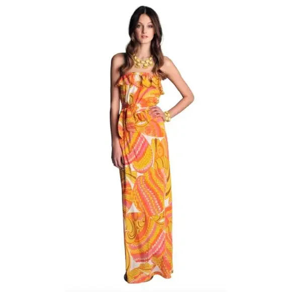 Banana Republic Dresses Banana Republic Trina Turk Multi Maxi